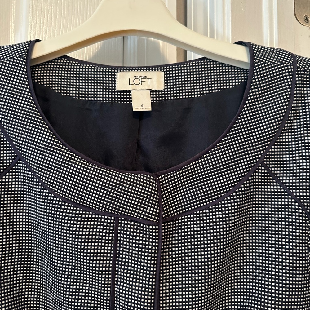 Loft Monochrome Patterned Jacket - image 2